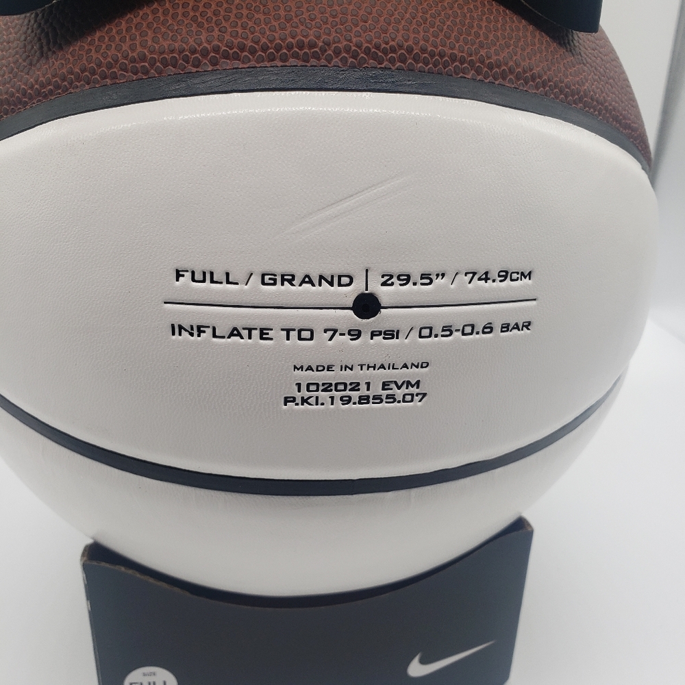 Nike Elite Championship Michigan University NCAA Game Ball Basketball 28.5” NEW - Picture 3 of 5